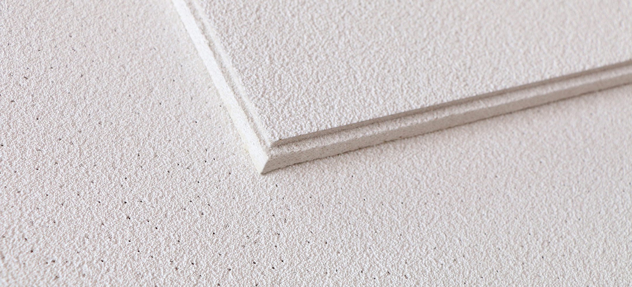 礦棉天花板 - 跌級(jí)礦棉板、噴砂針孔礦棉吸音板