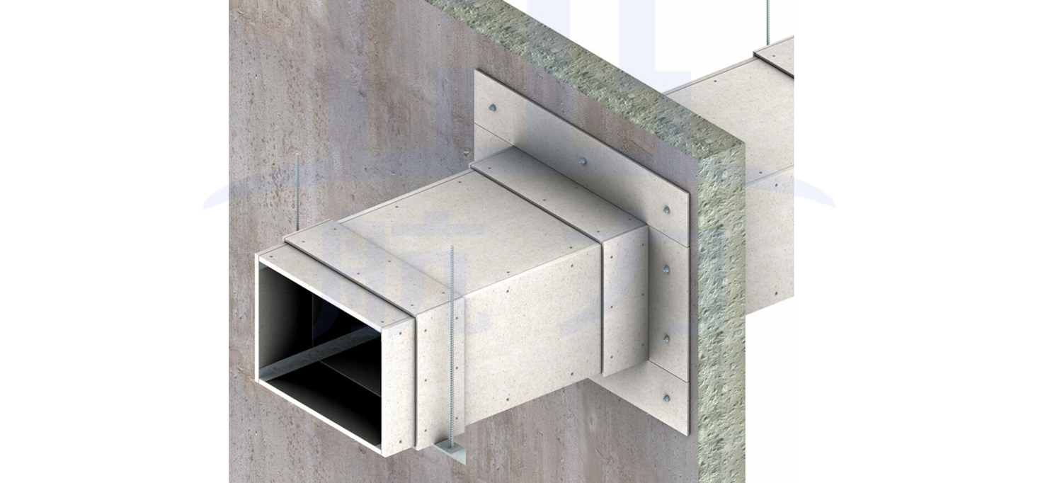 自承式防火風(fēng)管